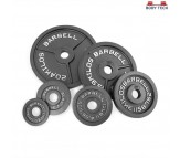 Body Tech Gripwell Combo Of 10kg Cast Iron Olympic Challenge Weight Plates